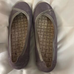 Gently used Vionic Purple Flats